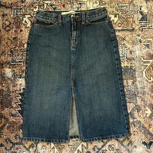 Gap Size 4 Jean Skirt